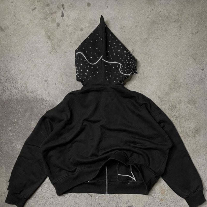 Y2K Graffiti Letter Hoodie