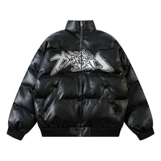 METALIX Embroidered Puffer Jacket