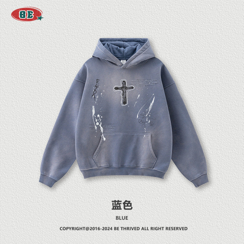 KRISS CROSS Oversized Hoodie