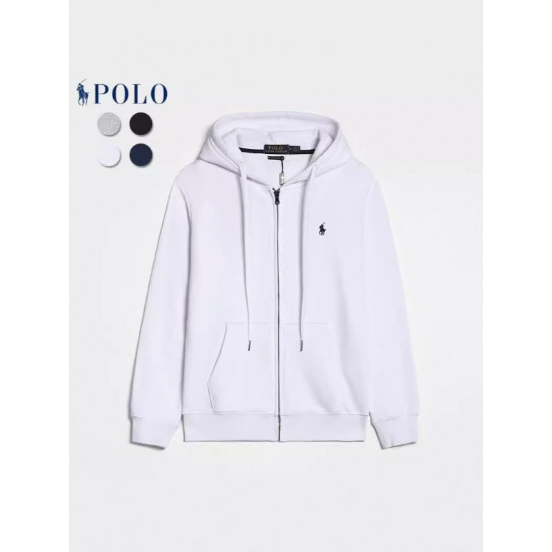 Zipper Hoodie Polo