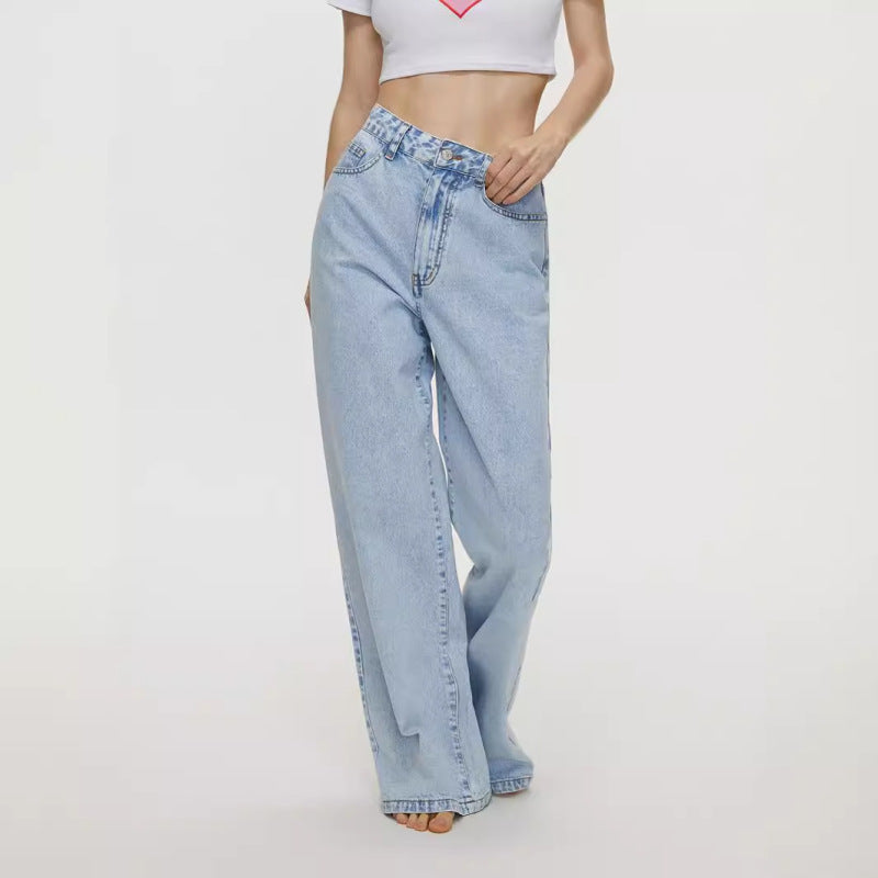 High-Waisted Denim