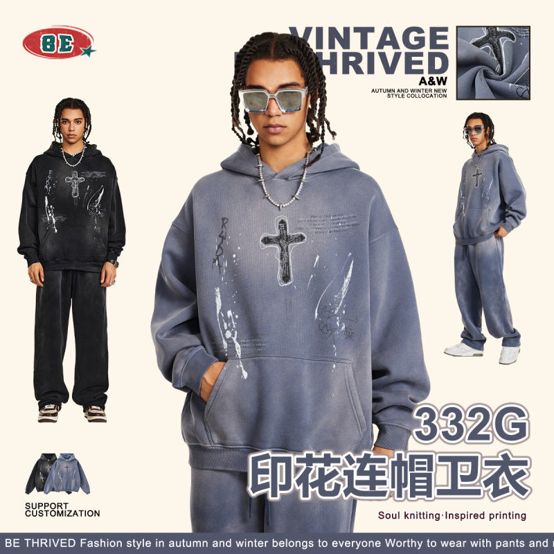 KRISS CROSS Oversized Hoodie