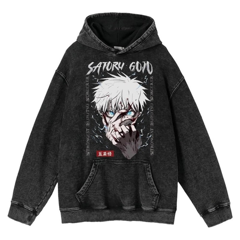 Anime Wash Hoodie Collection