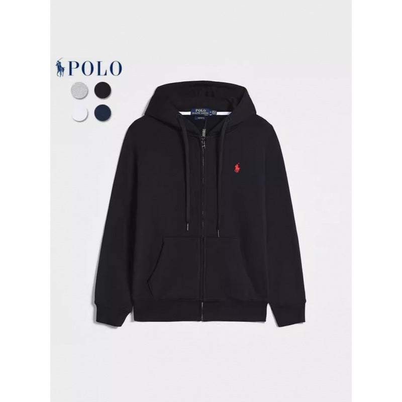 Zipper Hoodie Polo